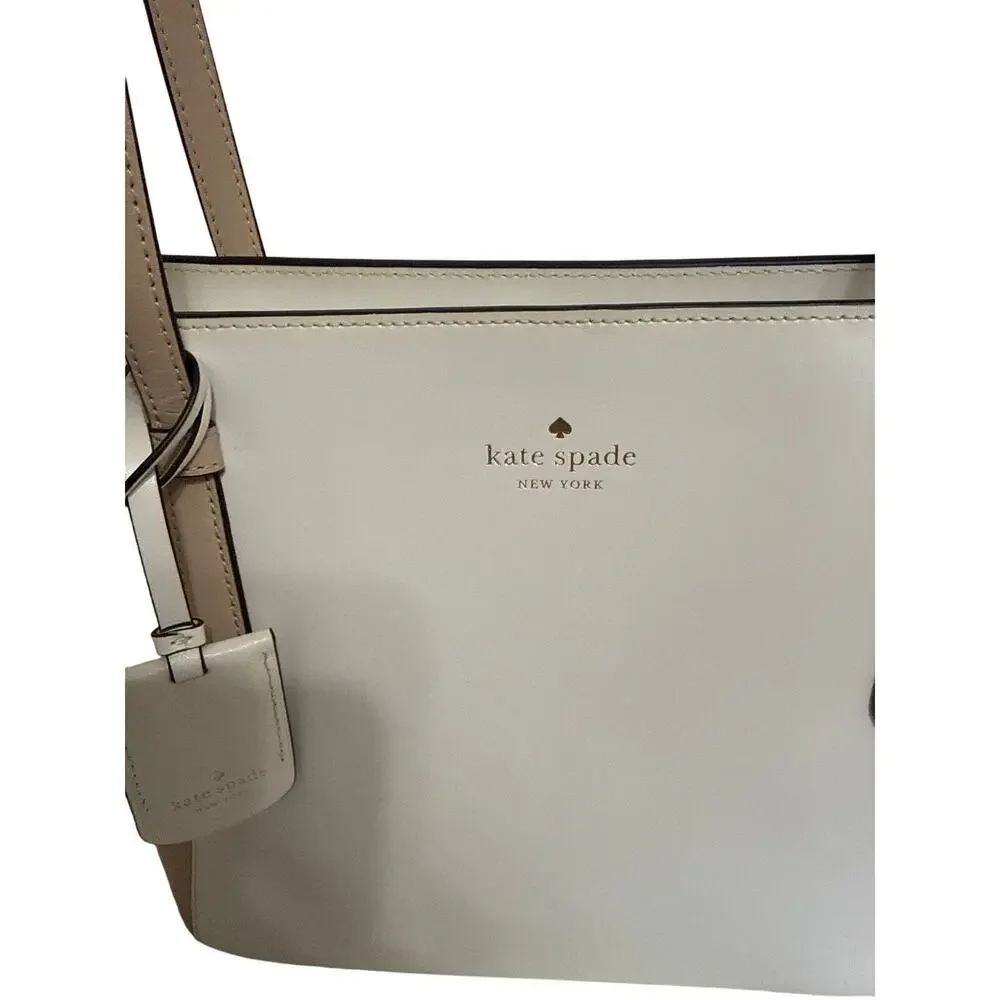Kate Spade New York Schuyler Medium Toe and Wallet PocketbookBeige/Tan Leather - Picture 6 of 15